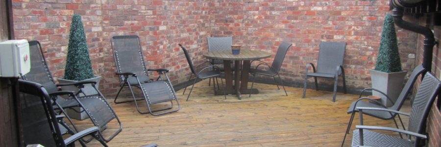 Rooftop area